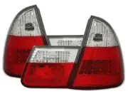 Mga ilaw ng ilaw for BMW 3 Series E46 99-05 Red White LED LDBM28WS XINO AU