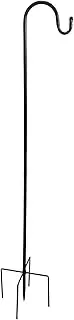 Bird Feeder Pole Station - 96cm Adjustable fr ee Standing Hanging Bird Feeding Station Heavy Duty Wild Bird Feeder Pole for Garden Light Lantern Plant