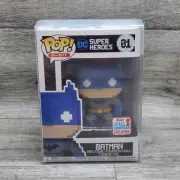 Funko Pop! 8-Bit DC Super Heroes 2017 Fall Exclusive - Blue Batman #01