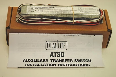 Hubbell Dual Lite ATSD Auxiliary Transfer Switch For Use On Fluorescent Fixtures