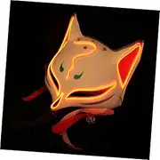 ABOOFAN 3 Pcs Led Face Mask Luminous Function Multi-purpose Scary Horror Halloween Mask Masquerade for Party