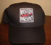 Vintage WESTERN PACIFIC Railroad Snapback Hat FEATHER RIVER ROUTE Cap NEW