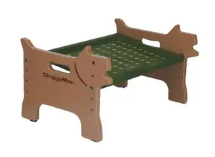 DoggyMan《犬用可洗可拆可調式餐飲桌 M號》防止餐具滑落 犬用餐桌 (8.3折)