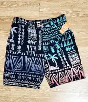 Wonder Nation Short Boys XL 14-16, Pineapples Fish Bone