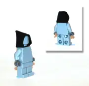 CapeMadness Small Hood (no-Glue) for Lego Minifigures (10-Packs)