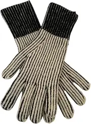 [JINZIJINYU] Knitted Touch Screen Gloves Solid Color Long Knitted Gloves For Women For Winter Windproof Cycling With Touch Screen And Five Fingers To Keep Warm