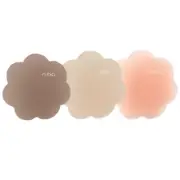 Nubra Nipple Covers Small Silicone Pasties Self Adhesive Reusable Washable