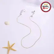 Paperclip Elongated Link Chain Face Mask Lanyard Mask Necklace Face Mask Chain B