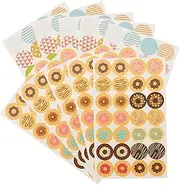 SEWACC Paper Hole Reinforcement Stickers 1120pcs Binder Ring Reinforcement Hole Stickers for Office School Home