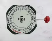 Miyota/Citizen 2350 Quartz Watch Movement 3Hand with Day at 12:00 & Date at 3:00