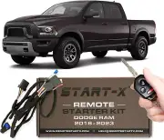 Remote Starter Kit for RAM Pickup Truck 2018-2023 Key Start (Tip-Start) || Key S