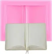 YIHUOMOLDS Back to School Silicone Molds Book Fondant Chocolate Mold For Cupcake Topper Cake Decoration Candy Gum Paste Polymer Clay