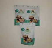 Jojo's Dark Chocolate Bites Plant Based 3.6oz Ea Macadamia Coconut BB 08/2025