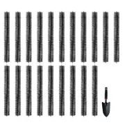 VEVOR Gutter Guard Brush 60 FT Length Bristle Leaf Guard Fit for 5 Inches Gutter
