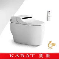 在飛比找momo購物網優惠-【KARAT 凱樂】懂你全智能靜音馬桶(自動感應掀蓋座/金級