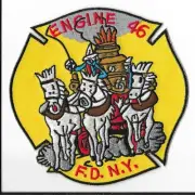 New York Fire Department (FDNY) Engine 46 Patch V1