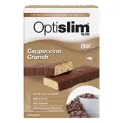 * Optislim VLCD Bar Cappuccino Crunch 60g 5 Bars