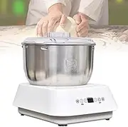 3 in 1 Dough Maker, Dough Proofer with Thermostatic Fermentation, 15 Min Fast Kneading, Intelligent Timer, 304 Stainless Steel Noodle Bucket, Automatic Kneading Machine for Home Baking