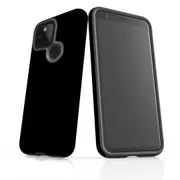 For Google Pixel 4a 5G Case Armour Protective Cover Black