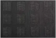 Maxwell & Williams Table Accents Placemat 45x30cm Black Squares