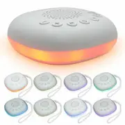 Sleeping White Noise Machine Rechargeable Soothing Sounds Machine Portable Baby Sleep Sound Machine With Night Light