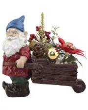 Flora Bunda 6.5In Gnome Pull W/ Xmas Mix