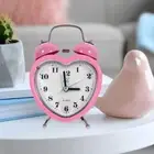Bell Alarm Kids Alarm Clock No Ticking Time Clocks Snooze Wake Up Clocks Girls