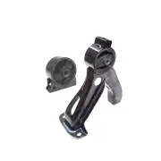 Front + Rear Engine Mount Kit for Mitsubishi Lancer CJ EVO X Ralliart 2.0L 4B11T