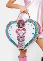 [Irregular Choice] Locket Heart Crossbody Bag