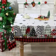 cusugbaso Christmas Tablecloth 60x84 Inches for Rectangle Tables - Christmas ...