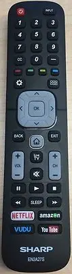 Genuine Sharp EN2A27S Smart TV Remote Control LC-65N9000U LC-75N620U LC-75N8000U