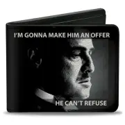 Paramount Pictures Wallet, Bifold, Godfather Vito Corleone Im Gonna Make Him ...