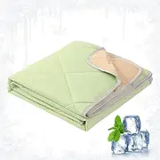 Summer Cooling Blanket, Cooling Blanket, Breathable Cooling Bed, Lightweight Cooling Advanced Cooling Technology Breathable Bed Cooling Lussuo