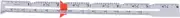 Sewing Knitting Crafting Hemming Measuring Tool for Sewing Quilting Embroidery