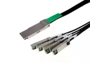 TMC C9799X4-5M QSFP+ (SFF-8436) to 4 x SFP+ (SFF-8431) InfiniBand 10G Cable 5M