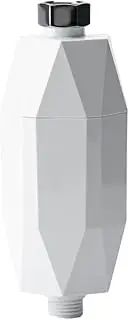 Genie Diamond Edition Water Filter for Showers - 15,000L Extra Long-Life, Advanced 6 Stage Ultra Filtration System & Carbon Fibre + Vitamin C. RoHS & SGS Certified. Universal fit for AU Showers.
