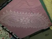 NEW Vintage Crochet Cotton White Table Runner