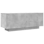 vidaXL TV Cabinet Concrete Grey Engineered Wood Living Room TV Stand Storage