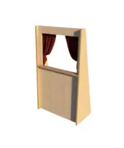 DIY Puppet Theater Plans - Build Your Own Free Standing Stage for Kids & Adults