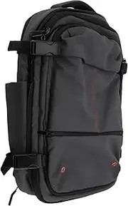 [Bewinner] Vacuum Backpack - Water Resistant Expandable Vacpack with Vacuum Compression & 19 Inch Large Capacity, Anti Theft Backpack for Travel (Grey)