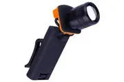 Tomcat 1W XPE COB LED 11cm Clip Light Flashlight 50 Lumens w AAA Batteries Black