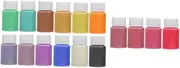 COOPHYA Color Pearlescent Pigment Powder for Soap Dye Nail Art and DIY Crafts Each Non Fading Mica Powders for Epoxy Art Paints Candle Making
