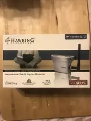 Hawking Technology HSB2 HiGain Signal Booster / WiFi Signal Booster ,NEW