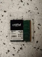 Crucial 16GB / 2 x 8GB PC4-25600 (DDR4-3200 SODIMM) Memory #CT2K8G4SFRA32A