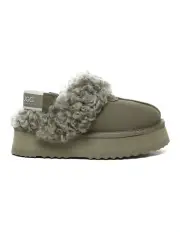 [UGG Australian Shepherd] Waffle Curly Platform in Caribou