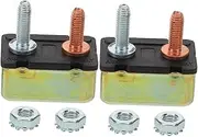 TOKIDNY 2pcs Marine Circuit Breaker Automatic Reset 24v/12v Boat Car Rv Circuit Breaker