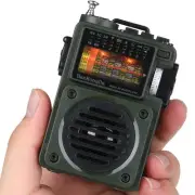 Shortwave Radio, Bluetooth Speaker Support MicroSD, FM MW WB SW Receiver with...