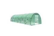Greenhouse Walk in Green House Tunnel Plant Garden Shed Dome 9x3x2M