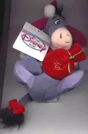 Disney's SANTA EEYORE - Xmas 1999 Bean Bag