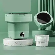 Portable Washing Machine, 12L, with 3 Modes Cleaning for Underwear, Baby Clothes, Sock Small Fine Fabrics Mini Foldable Travel Washing Machine and Dryer Combo for Apartment, Home, Hotel, Camping,